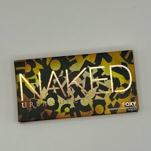 Urban Decay Naked Foxy Eyeshadow Palette - Brown with Gold Logo